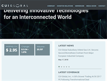 Tablet Screenshot of cuiglobal.com